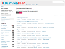 Tablet Screenshot of foro.kumbiaphp.com